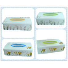 Plastic Printing Rectangle Tissue Boxes/Paper Holder (FF-0215)